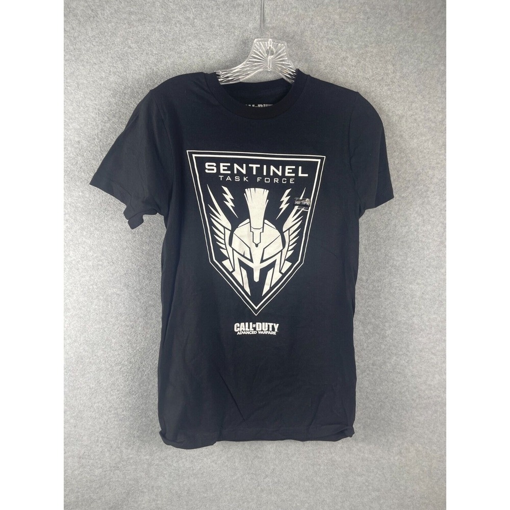 Call of Duty Advanced Warfare Sentinel‎ T Shirt Boys S Black Short Sleeve Gamer
